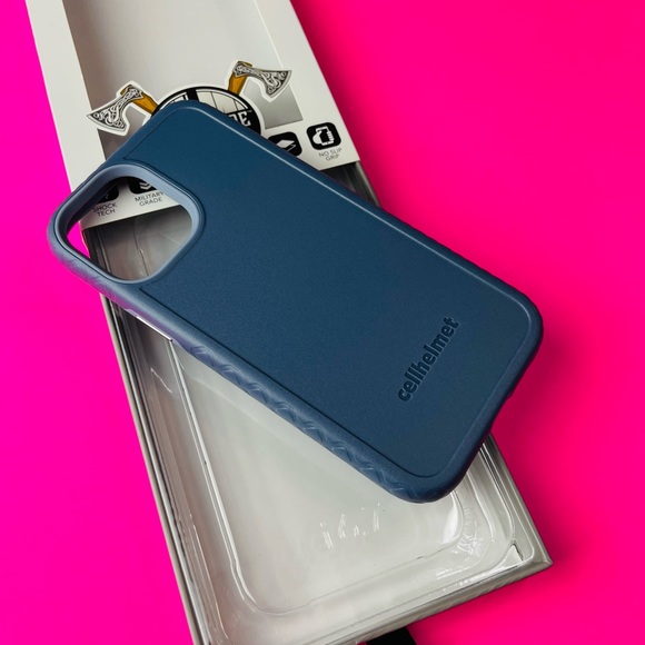 Cellhelmet Fortitude Series iPhone 12 Pro Max Military Grade Blue Case - Picture 3 of 4